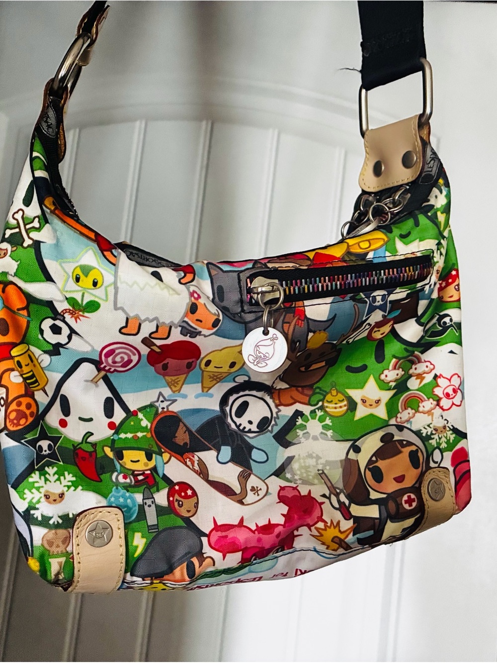tokidoki Multicolor Character Print Shoulder Bag